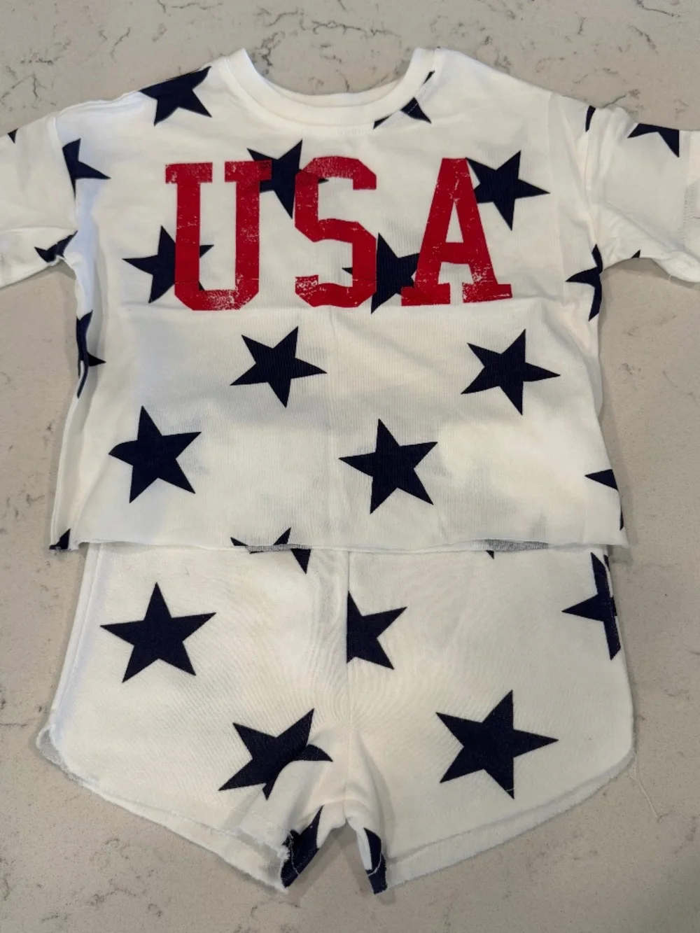 Grayson Mini’s USA Patriotic 2-Piece Outfit Set 🇺🇸